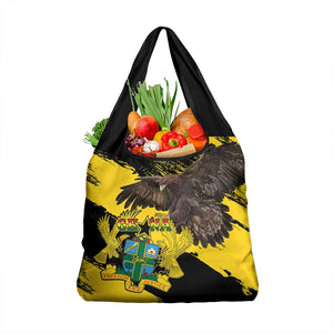 Afro Ghana Grocery Bag Eagle With Coat Of Arms