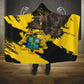 Afro Ghana Hooded Blanket Eagle With Coat Of Arms