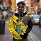 Afro Ghana Hoodie Eagle With Coat Of Arms