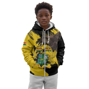 Afro Ghana Kid Hoodie Eagle With Coat Of Arms