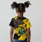 Afro Ghana Kid T shirt Eagle With Coat Of Arms