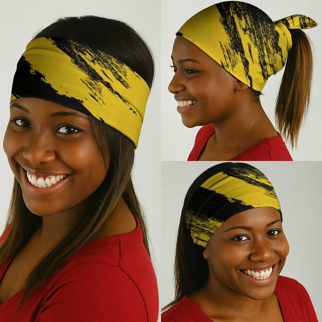 Afro Ghana Neck Gaiter Eagle With Coat Of Arms - African Pride