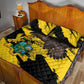 Afro Ghana Quilt Bed Set Eagle With Coat Of Arms