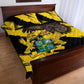 Afro Ghana Quilt Bed Set Eagle With Coat Of Arms