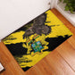 Afro Ghana Rubber Doormat Eagle With Coat Of Arms