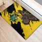 Afro Ghana Rubber Doormat Eagle With Coat Of Arms