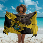 Afro Ghana Sarong Eagle With Coat Of Arms