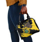 Afro Ghana Shoulder Handbag Eagle With Coat Of Arms