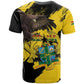 Afro Ghana T shirt Eagle With Coat Of Arms