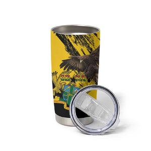 Afro Ghana Tumbler Cup Eagle With Coat Of Arms