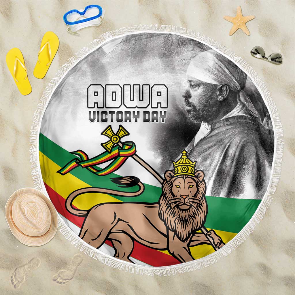 African Victory Menelik II Beach Blanket Battle Of Adwa