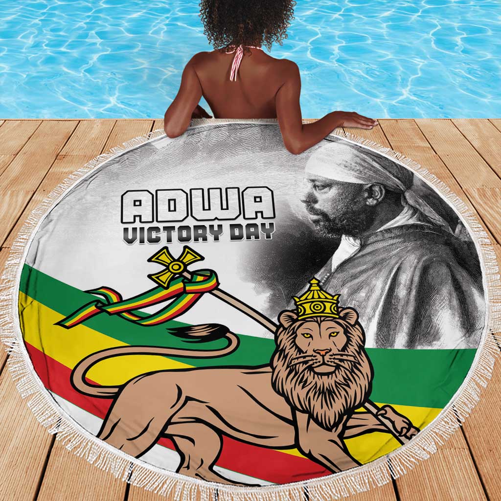 African Victory Menelik II Beach Blanket Battle Of Adwa