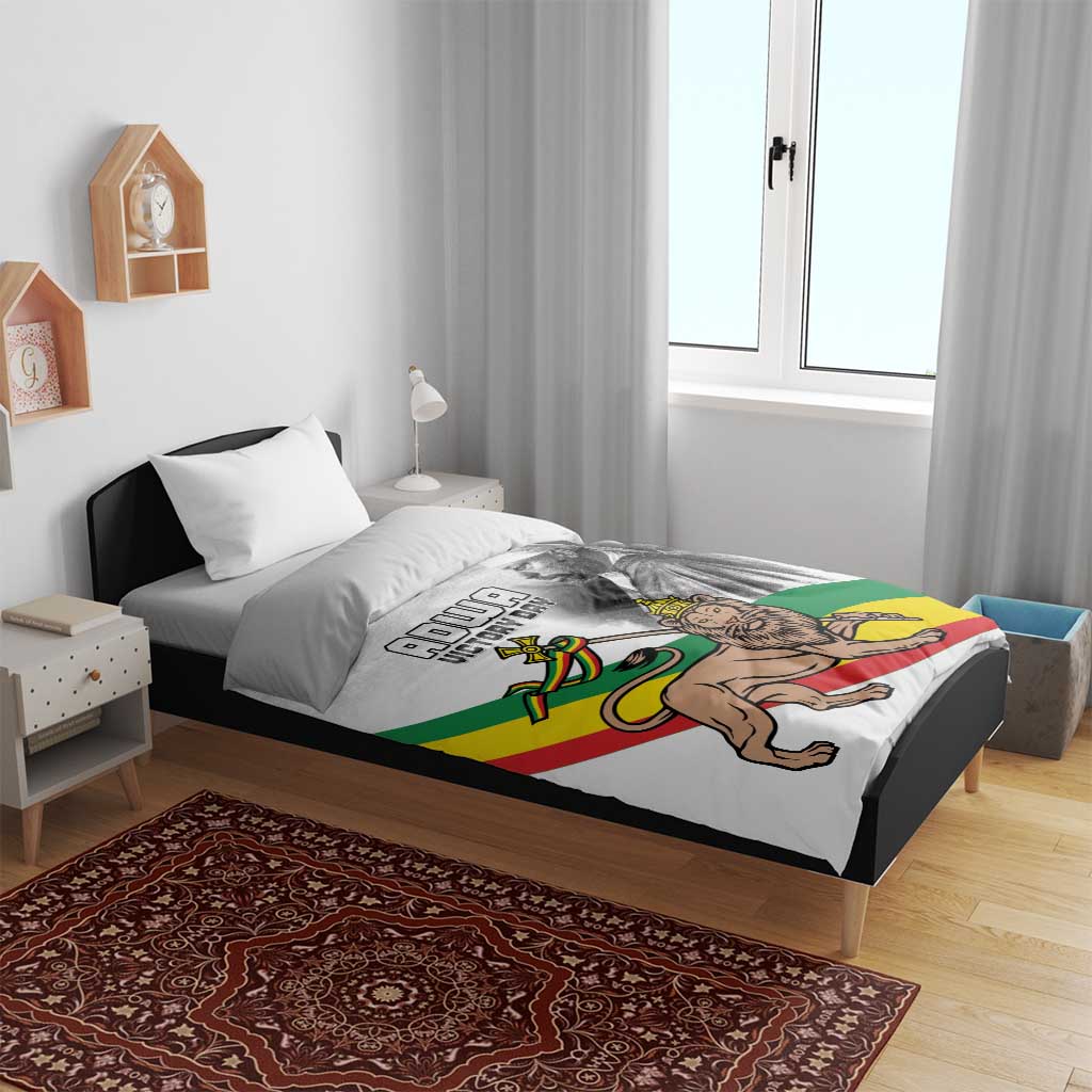 African Victory Menelik II Bedding Set Battle Of Adwa