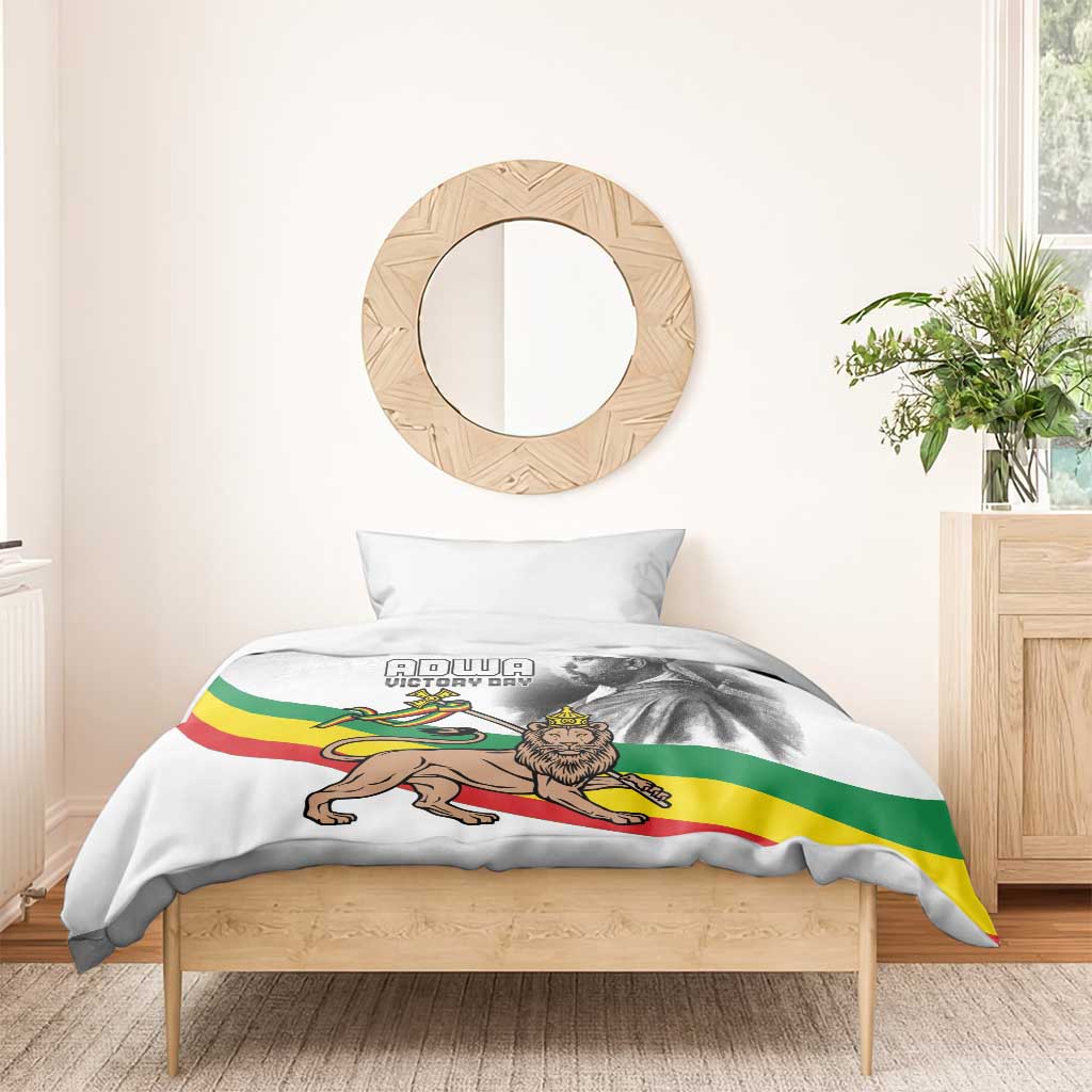African Victory Menelik II Bedding Set Battle Of Adwa