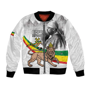 African Victory Menelik II Bomber Jacket Battle Of Adwa