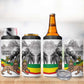 African Victory Menelik II 4 in 1 Can Cooler Tumbler Battle Of Adwa