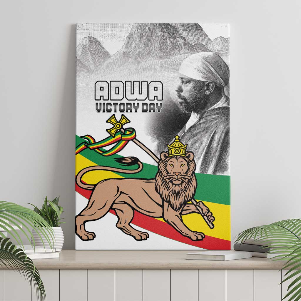 African Victory Menelik II Canvas Wall Art Battle Of Adwa