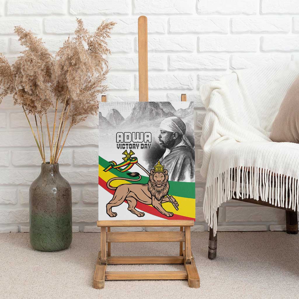 African Victory Menelik II Canvas Wall Art Battle Of Adwa