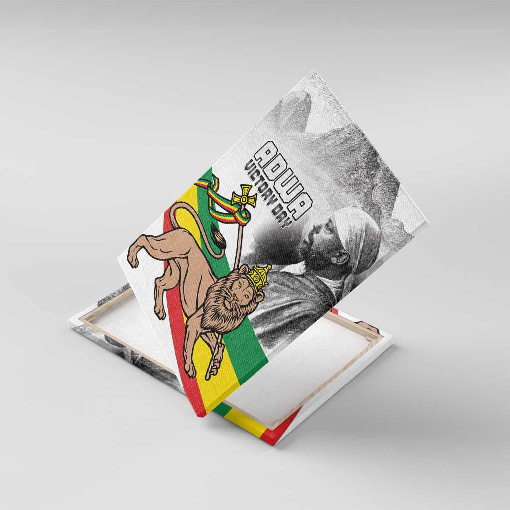 African Victory Menelik II Canvas Wall Art Battle Of Adwa