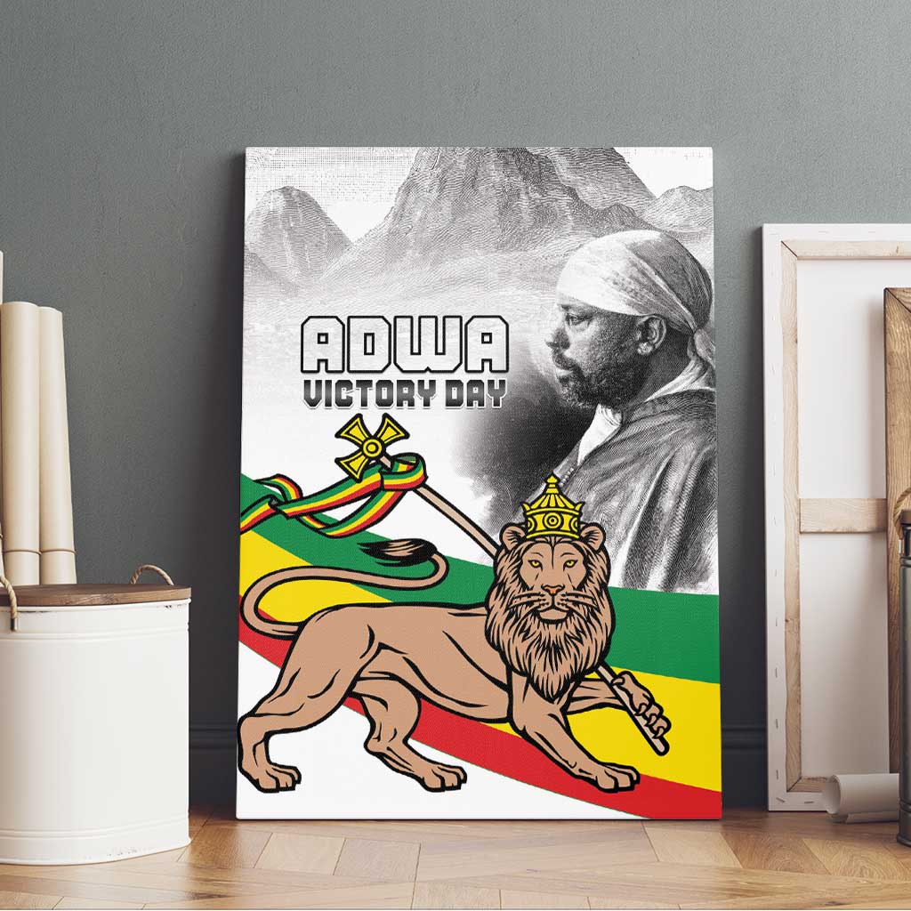 African Victory Menelik II Canvas Wall Art Battle Of Adwa