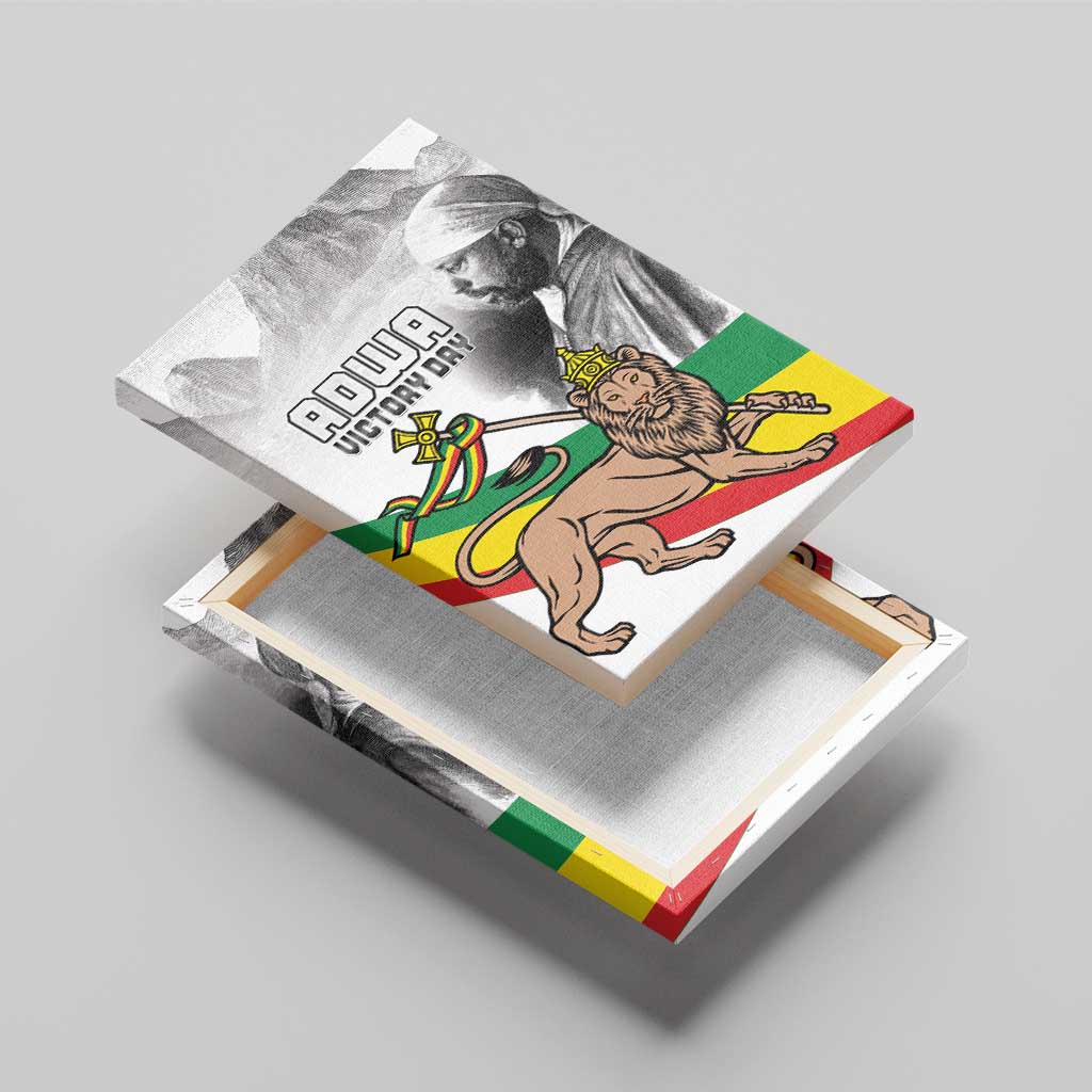 African Victory Menelik II Canvas Wall Art Battle Of Adwa