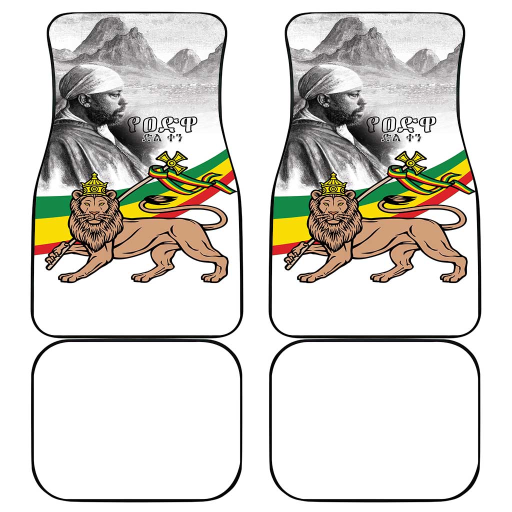 African Victory Menelik II Car Mats Battle Of Adwa