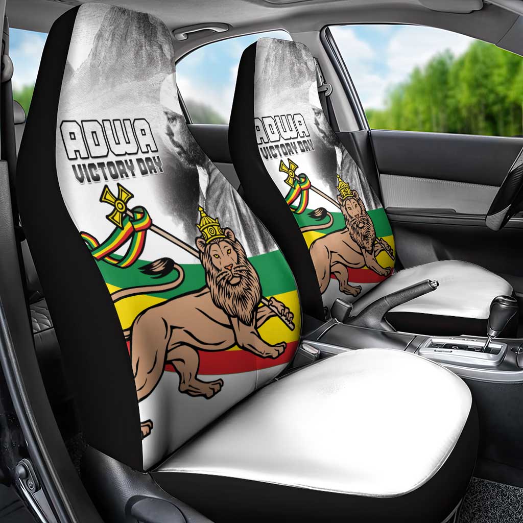 African Victory Menelik II Car Seat Cover Battle Of Adwa