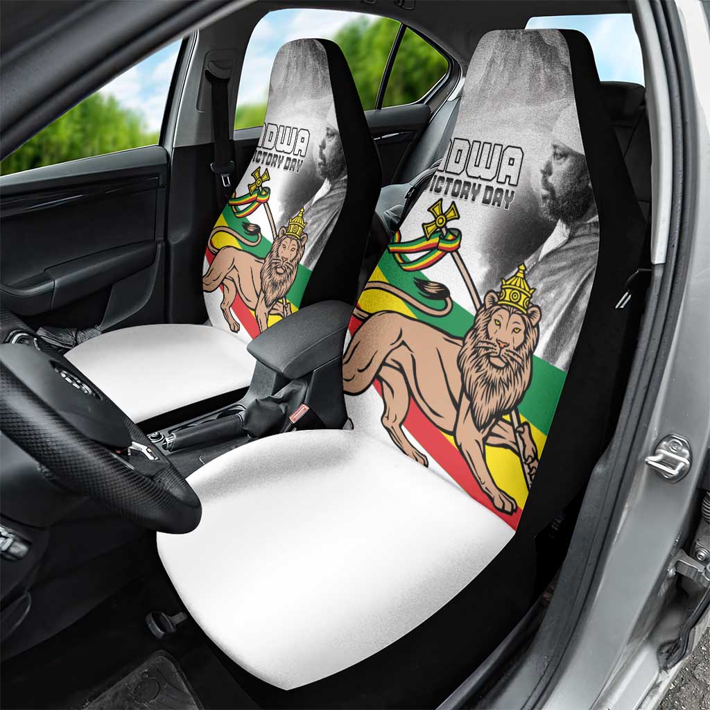 African Victory Menelik II Car Seat Cover Battle Of Adwa
