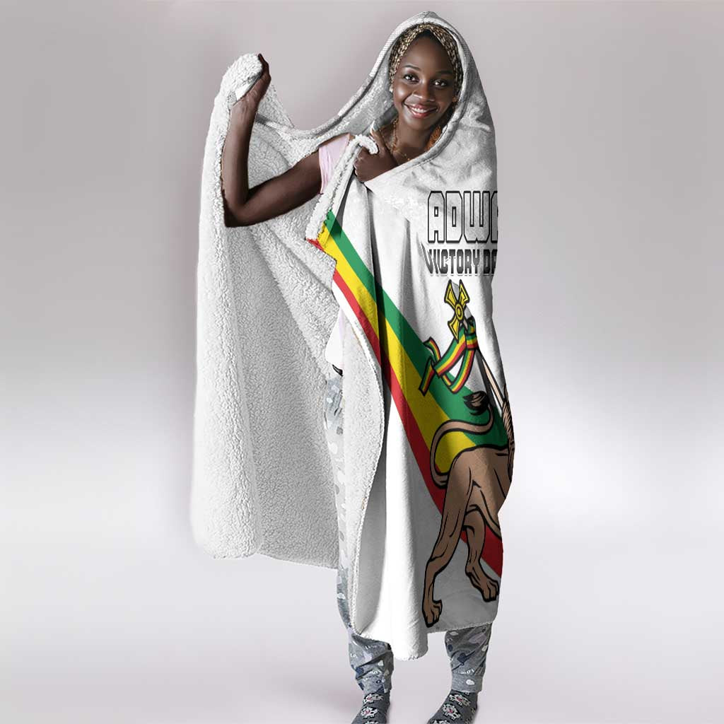 African Victory Menelik II Hooded Blanket Battle Of Adwa