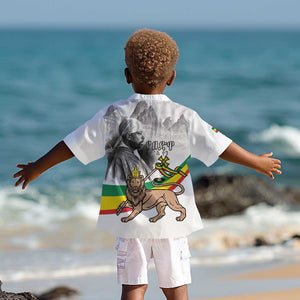 African Victory Menelik II Kid Hawaiian Shirt Battle Of Adwa