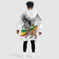 African Victory Menelik II Kid Wearable Blanket Hoodie Battle Of Adwa
