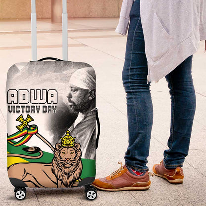 African Victory Menelik II Luggage Cover Battle Of Adwa