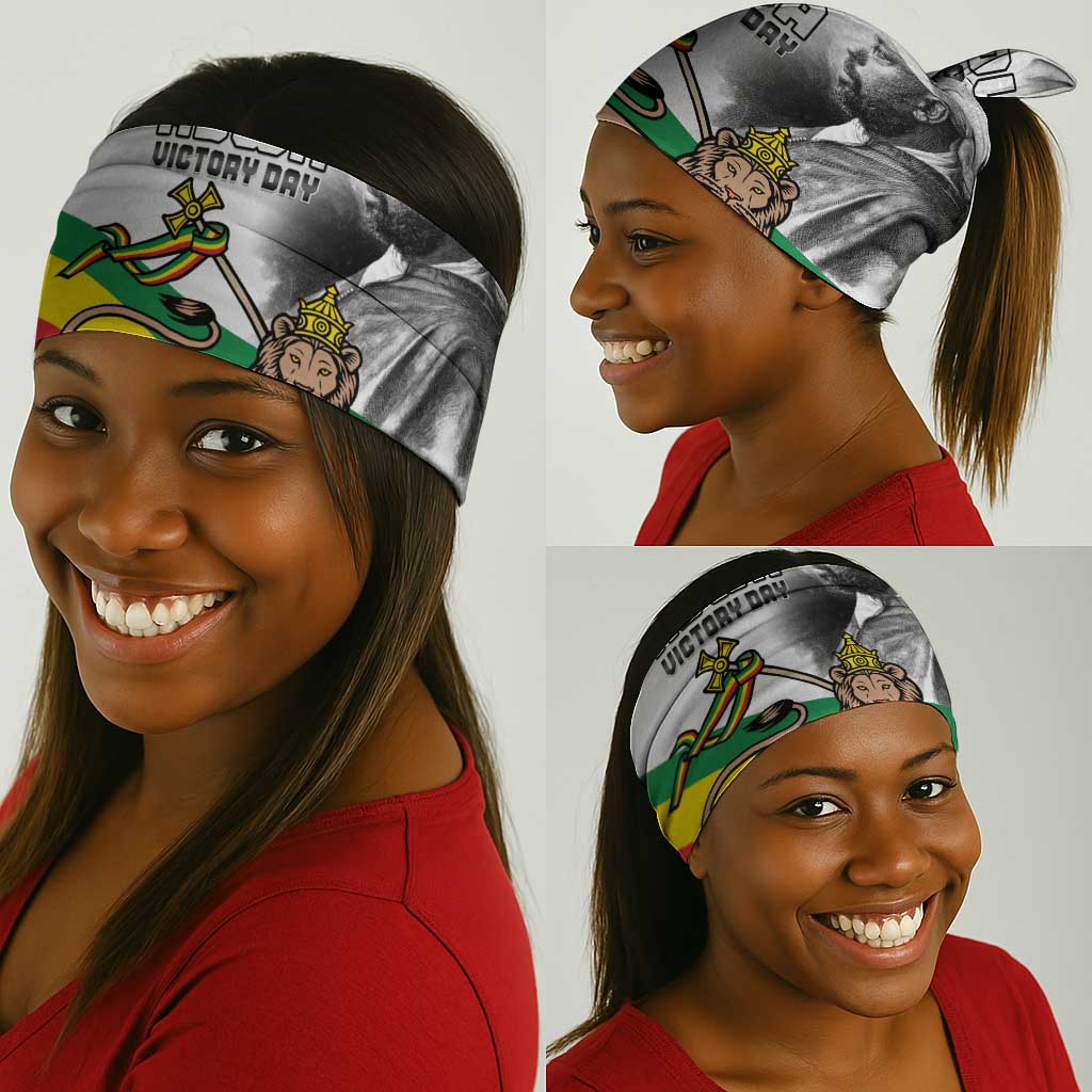African Victory Menelik II Neck Gaiter Battle Of Adwa LT15