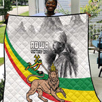 African Victory Menelik II Quilt Battle Of Adwa