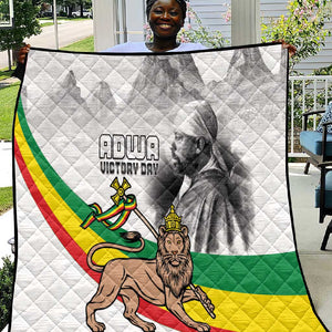 African Victory Menelik II Quilt Battle Of Adwa