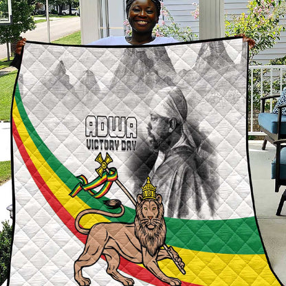 African Victory Menelik II Quilt Battle Of Adwa