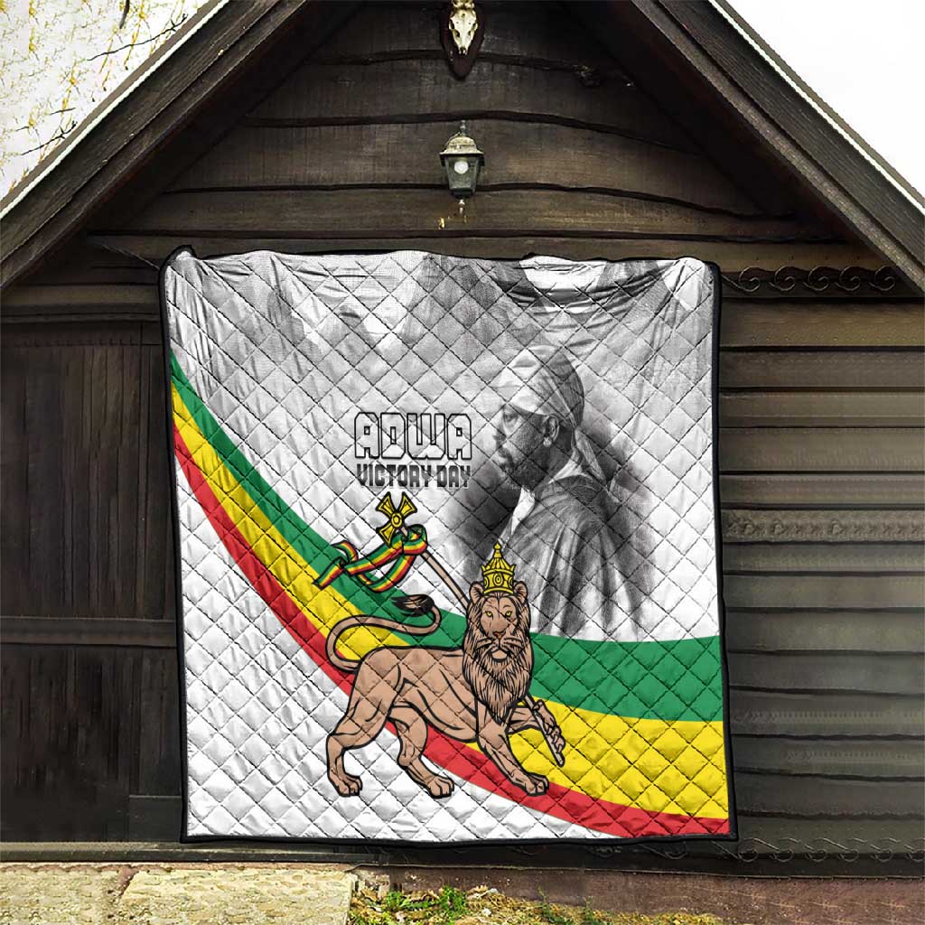 African Victory Menelik II Quilt Battle Of Adwa