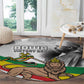 African Victory Menelik II Round Carpet Battle Of Adwa