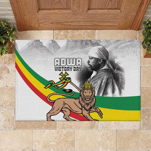 African Victory Menelik II Rubber Doormat Battle Of Adwa