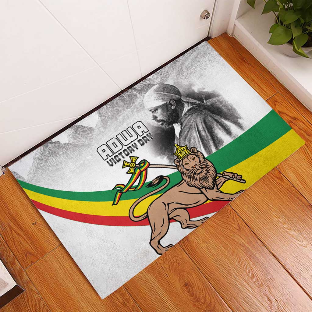 African Victory Menelik II Rubber Doormat Battle Of Adwa