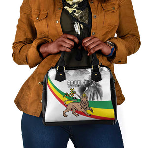 African Victory Menelik II Shoulder Handbag Battle Of Adwa