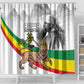 African Victory Menelik II Shower Curtain Battle Of Adwa