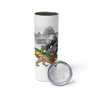 African Victory Menelik II Skinny Tumbler Battle Of Adwa
