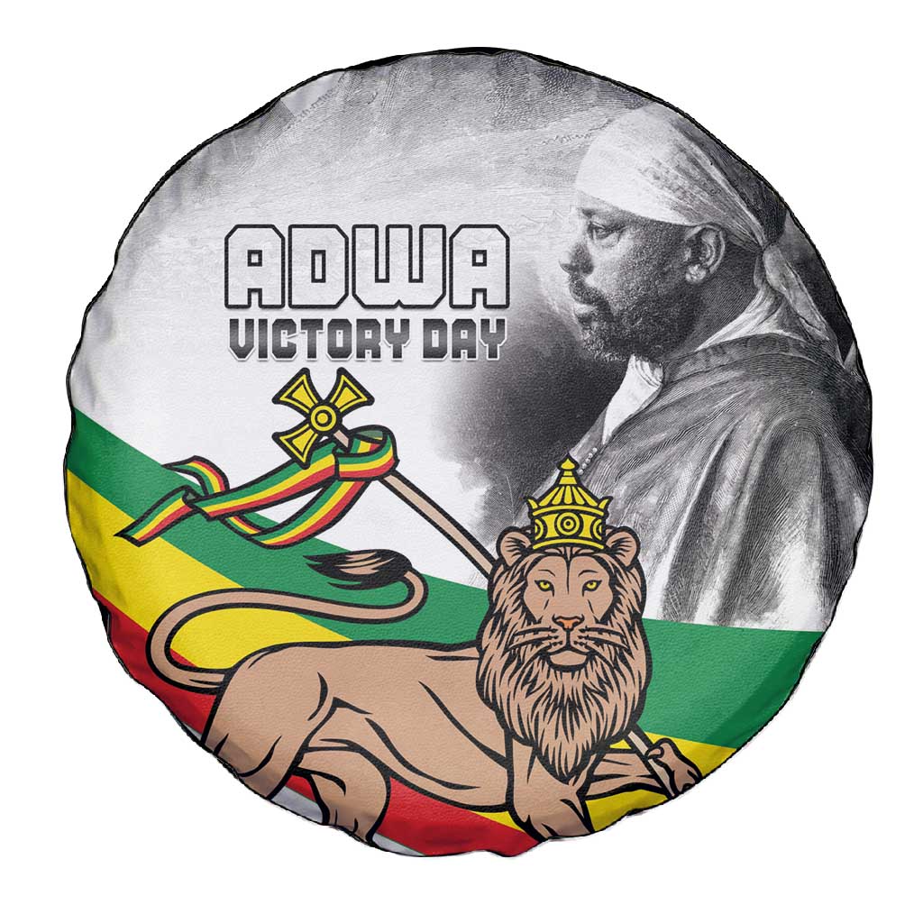 African Victory Menelik II Spare Tire Cover Battle Of Adwa