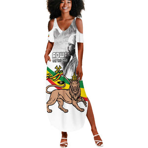 African Victory Menelik II Summer Maxi Dress Battle Of Adwa