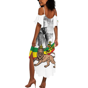 African Victory Menelik II Summer Maxi Dress Battle Of Adwa