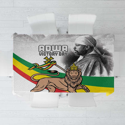 African Victory Menelik II Tablecloth Battle Of Adwa