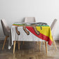 African Victory Menelik II Tablecloth Battle Of Adwa