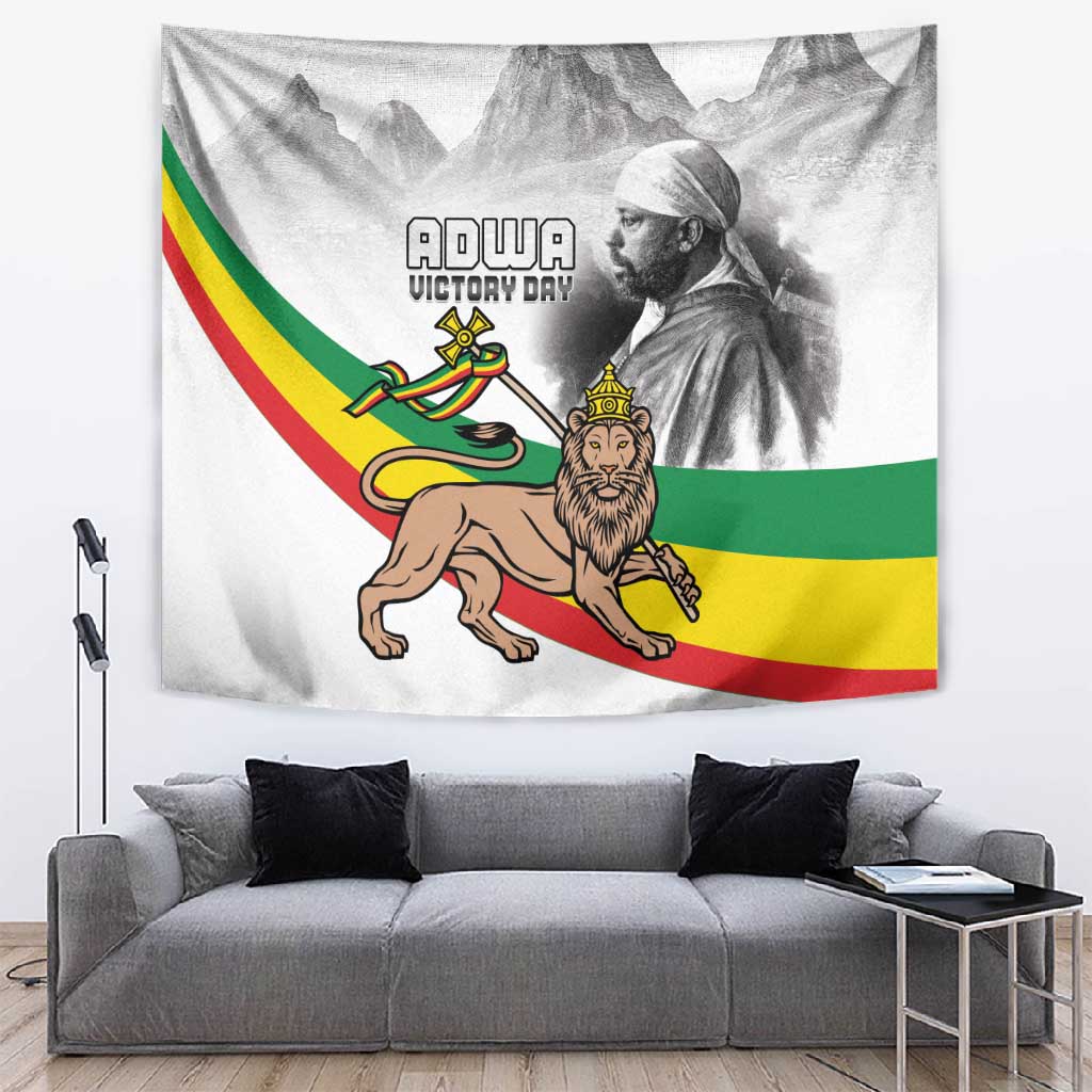 African Victory Menelik II Tapestry Battle Of Adwa