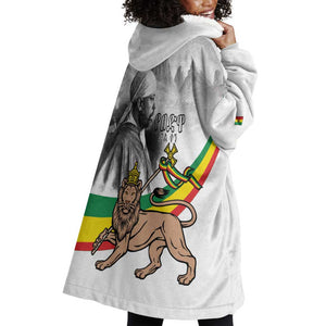 African Victory Menelik II Wearable Blanket Hoodie Battle Of Adwa